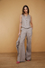 Pantalón sastrero lino visón - comprar online