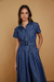 Vestido Chemise Jaz denim - comprar online