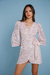 Vestido bata pailletes - tienda online