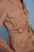 Chaqueta Kenya en gabardina satinada - Claudia Arias
