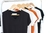 Remeras básicas V de modal negras en internet