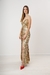 Vestido Star dorado bordado. Consultar precio - tienda online