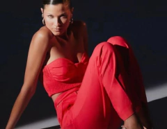 Top Tomara que caia Vermelho - comprar online