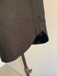 Shorts Linho Preto - comprar online