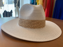 Chapéu Fedora Luxo Branco