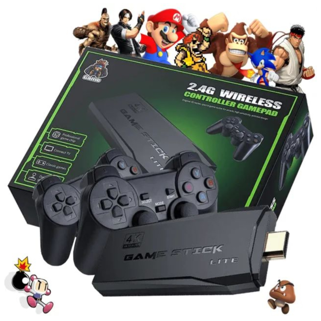 Video Game Retrô GameStick® + 2 Controles