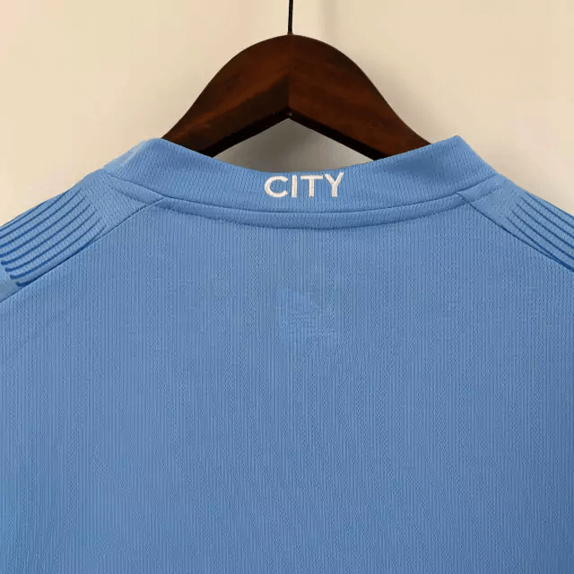 Camisa Manchester City III 23/24 Puma Jogador Masculina - Azul Escura