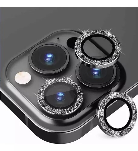 Vidrio Templado Camara Strass Para iPhone 11 Pro 12 Pro Max