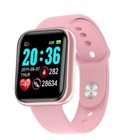 Smart Watch Y68 D20 - Relógio Inteligente - Rosa