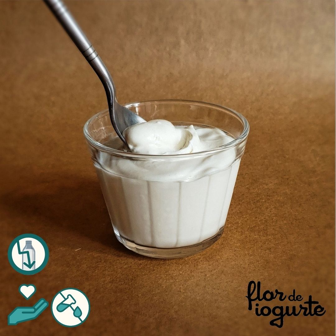 Iogurte Grego de KEFIR - Flor de Iogurte