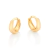 Brinco rommanel argola folheado a ouro Cód. 526675