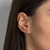 Brinco ear hook rommanel folheado a ouro com zircônias - Rommanel loja Virtual 