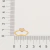 Anel skinny ring rommanel folheado a ouro com coração e zircônias na internet