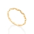 Anel rommanel skinny folheado a ouro - comprar online