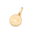 Medalha rommanel frente e verso mãe de pet folheada a ouro Cód. 542388 - comprar online
