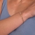 Pulseira Rommanel Coracoes banhada a ouro na internet