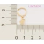 Brinco piercing de pressão estrela rommanel folheado a ouro Cód. 526781 - comprar online