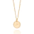 Medalha rommanel fé folheada a ouro Cód. 542402 - comprar online