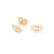 Brinco olho grego rommanel folheado a ouro Cód. 526382 - comprar online