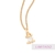 Pingente cachorro rommanel folheado a ouro com zircônia Branco Cód. 542465 - comprar online