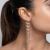 Brinco ear wrap corações rommanel folheado a ouro com zircônias na internet