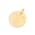Medalha livrai-me de todo mal rommanel folheada a ouro Cód. 542456