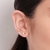 Brinco Rommanel ear cuff estrelas folheado a ouro - Rommanel loja Virtual 