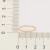 Anel rommanel skinny ring bolinha folheado a ouro na internet