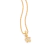 Pingente rommanel estrela folheado a ouro com zircônias - tam.único 542315 - comprar online