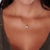 Pingente rommanel meninas folheado a ouro com aplicação de rhodium negro Rosa escuro Cód. 542152 - comprar online