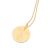 Medalha livrai-me de todo mal rommanel folheada a ouro Cód. 542456 - comprar online