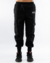 Pant Cargo Cartoon Teen Black