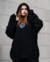 Maxi Buzo Canguro Oversize Future Dark - comprar online