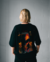 Remera Oversize Alien Black