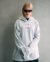 Buzo Canguro Oversize Blessed Hoodie Grey - comprar online