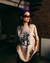 Remera Emo Rocks Oversize Teen Beige