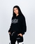 Buzo Tag Dark Crop Black
