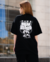 Remera Oversize A Pura Maldad Black