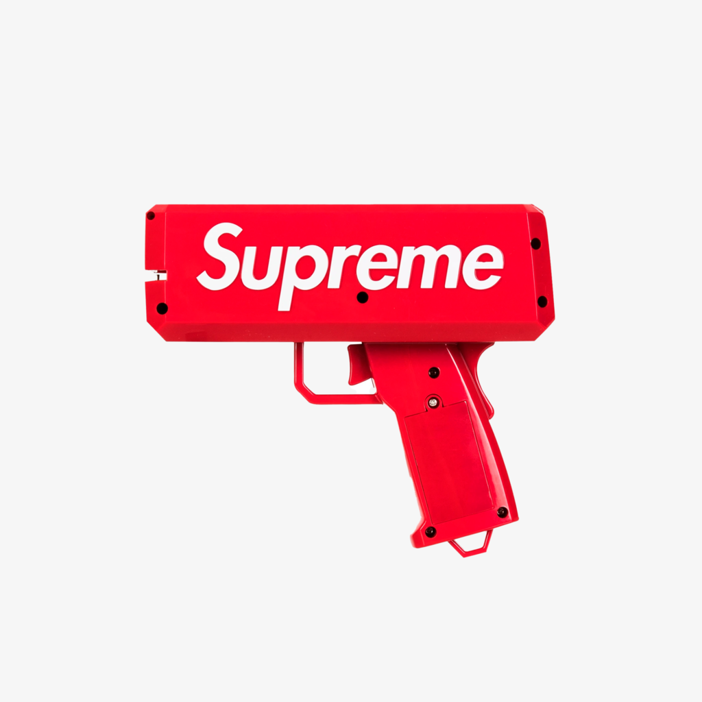 Supreme Gun Shooting Money Order Supreme 11 Piece Money Gun