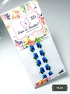 Película de Unha 3D Flor De Carga Dupla PL34 - 10un