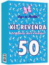 Kit 50 Cartelas de Películas Para Unhas