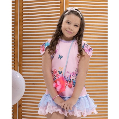 Vestido Longo de Princesa infantil elegante menina 1ª Comunhão Festa  Daminha Batizado Branco Premium Luxo - Auhe Kids, vestido de princesinha