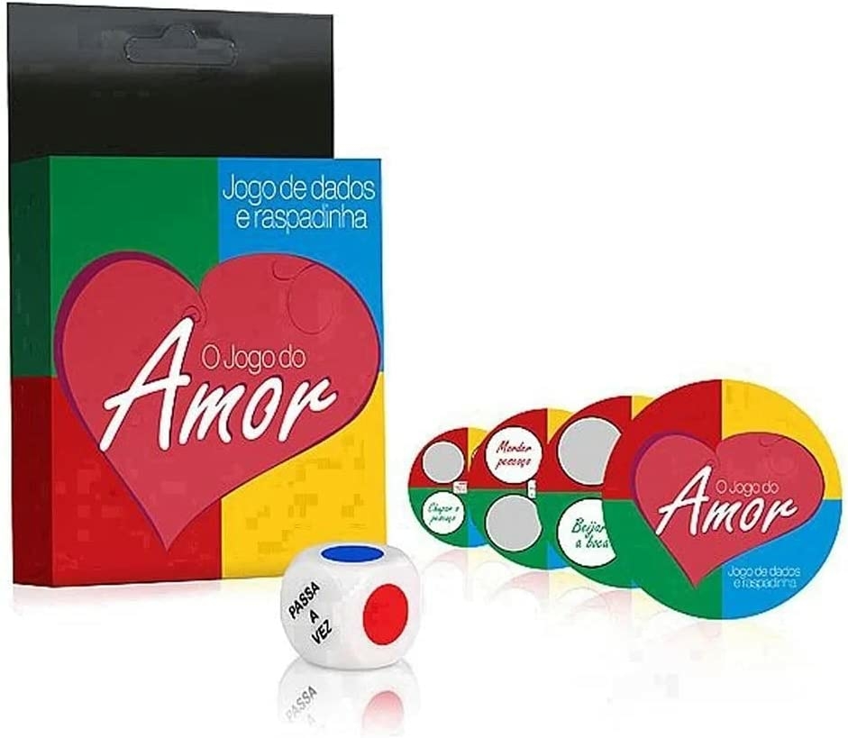 Jogo Dados Cubo do Amor