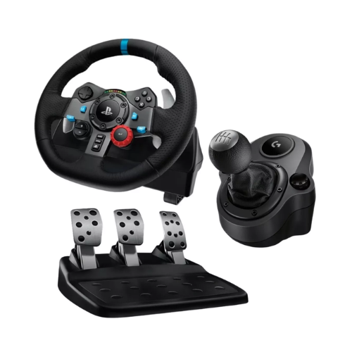 Volante Logitech G29 + Câmbio Driving Force Ps5/ Ps4 / Pc