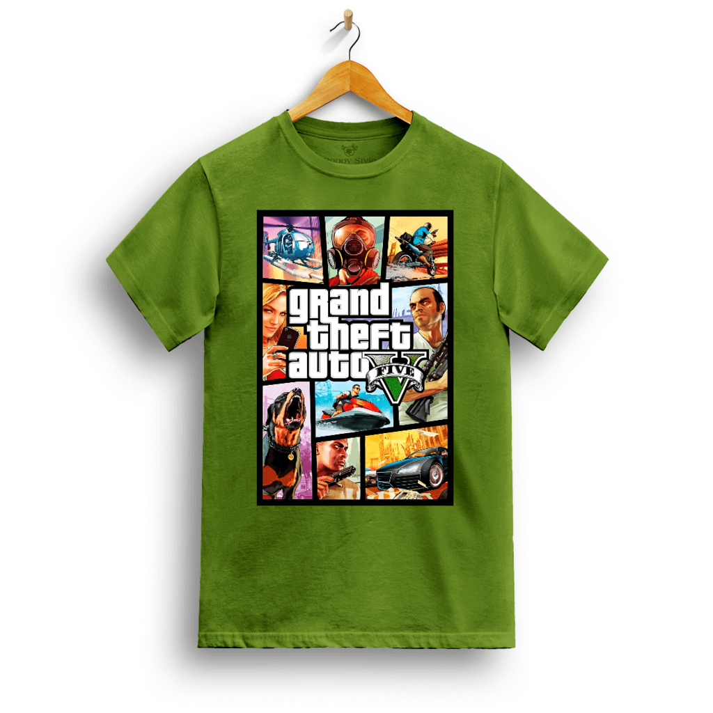 Camiseta Premium Feminina Branca de mangas GTA De Volta Para o