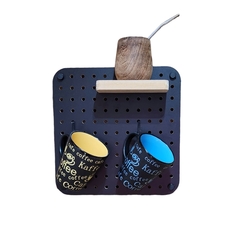 Organizador Escritorio - Pegboard 30x30 - Incluye Accesorios