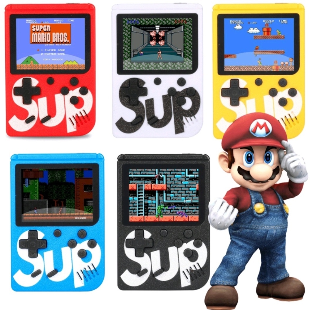 Mini Game Portatil 400 Games in Memory Super Mini Game Sup Mario