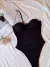 Body Alok - Com Bojo e Detalhes Em Strass - Preto