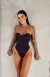 Body Alok - Com Bojo e Detalhes Em Strass - Preto - comprar online