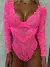 Body Badass - Pink Flúor Renda Manu